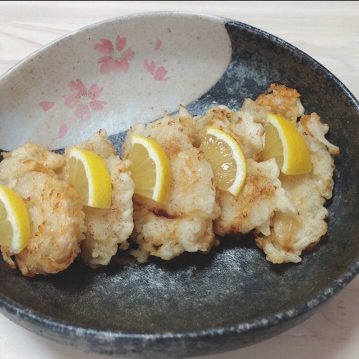 天ぷら粉不要！鶏むね肉の簡単とり天！